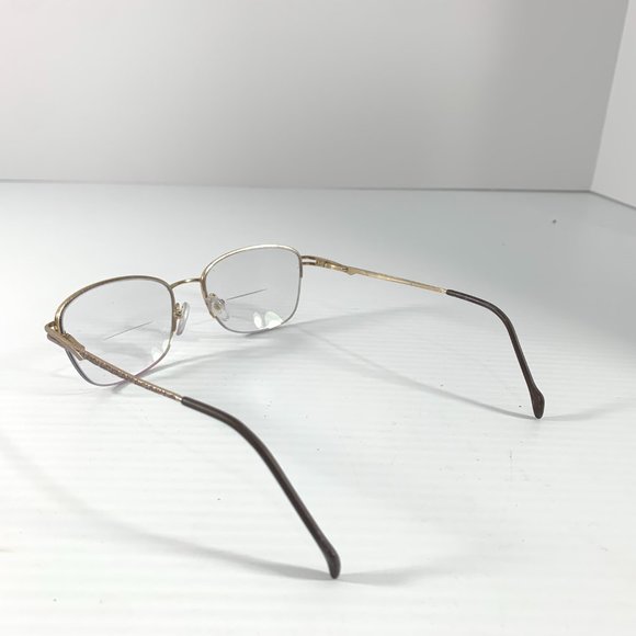 Stepper Si-50155 Unisex Semi Rimless Eyeglasses Frames Glasses Titanium Brown - Picture 4 of 7